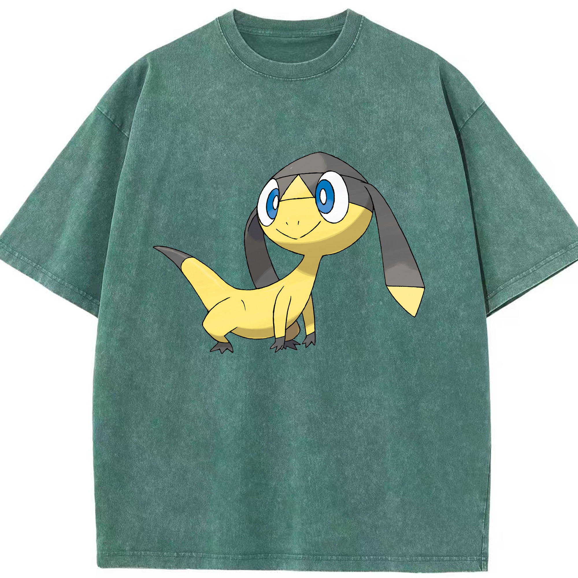 （画像用） ポケットモンスター Pokémon 綿100% ヴィンテージ風 半袖Tシャツ（フロントプリント）